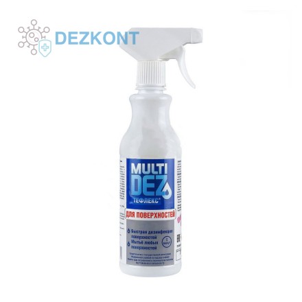 МультиДез для дезинфекции и мытья поверхностей 1 л триггер