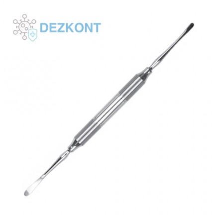 Распатор-микро двусторонний Molt ручка Deluxe 3-4 мм диаметр 10 мм
