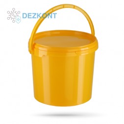 Organic Одноразовые контейнеры для органических отходов 6 с ручкой желтый