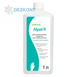 Alpet R Дезинфицирующее средство для поверхностей, 1л. 
